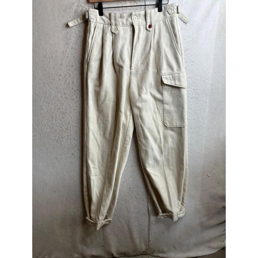 Elwood Men's Cream Trousers